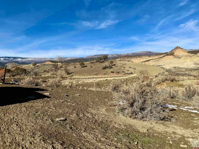 a view of a sky from a city