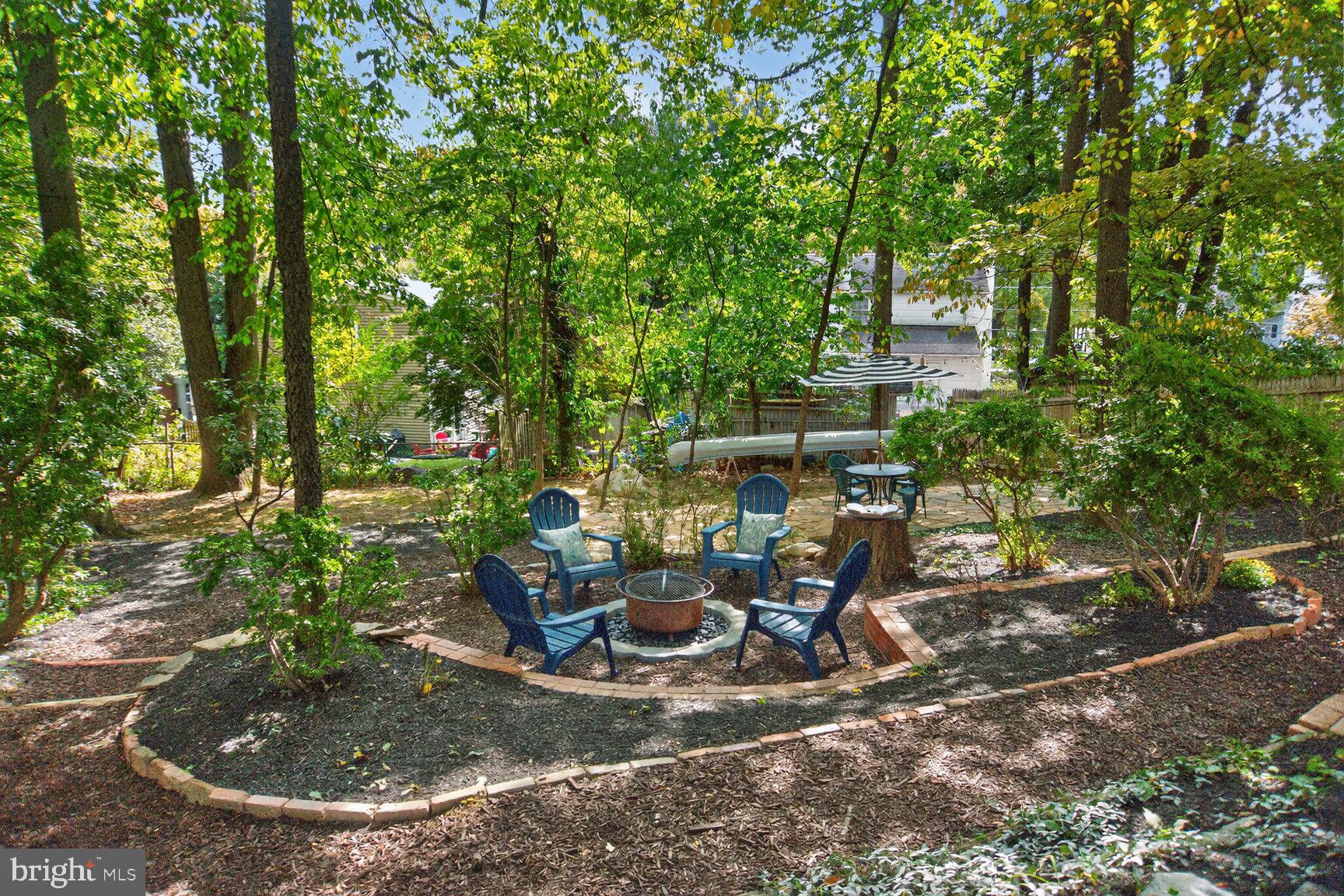 302 Penwood Road Silver Spring, MD 20901 - Photo 36 of 44 a view of a backyard with sitting area