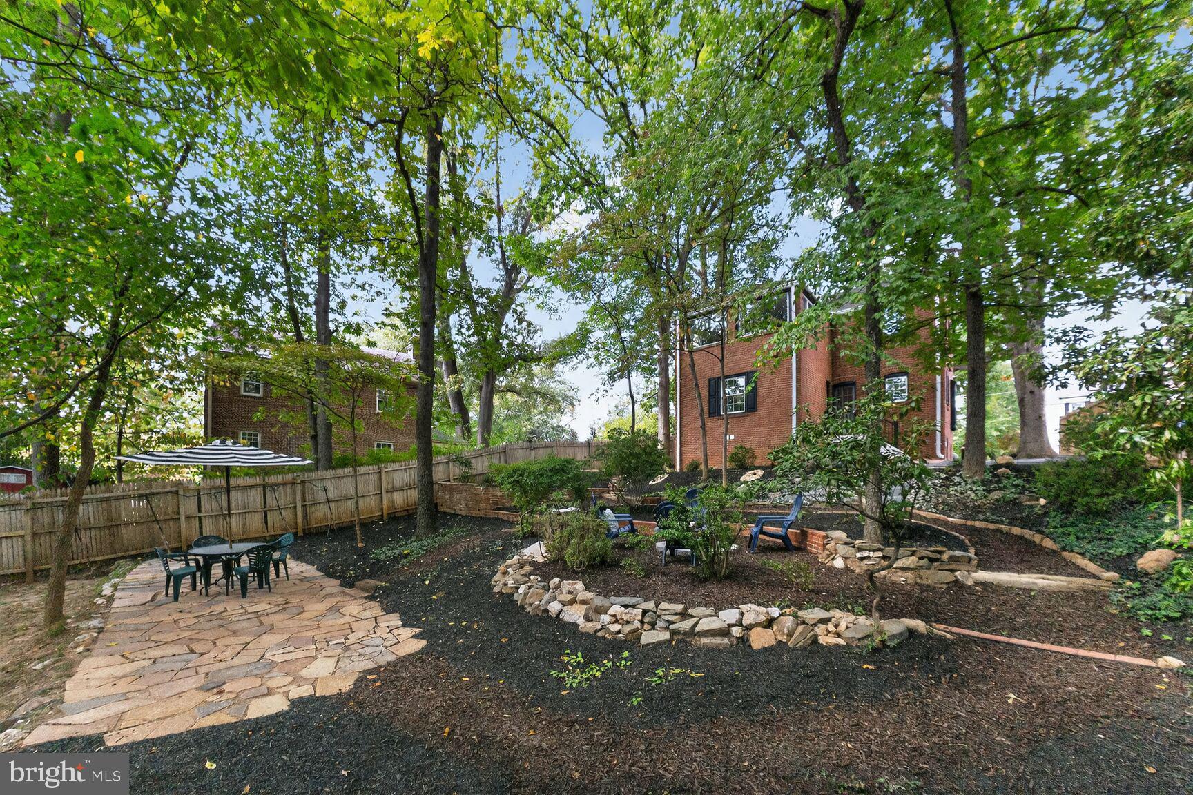 302 Penwood Road Silver Spring, MD 20901 - Photo 38 of 44 a view of a patio with table and chairs and potted plants