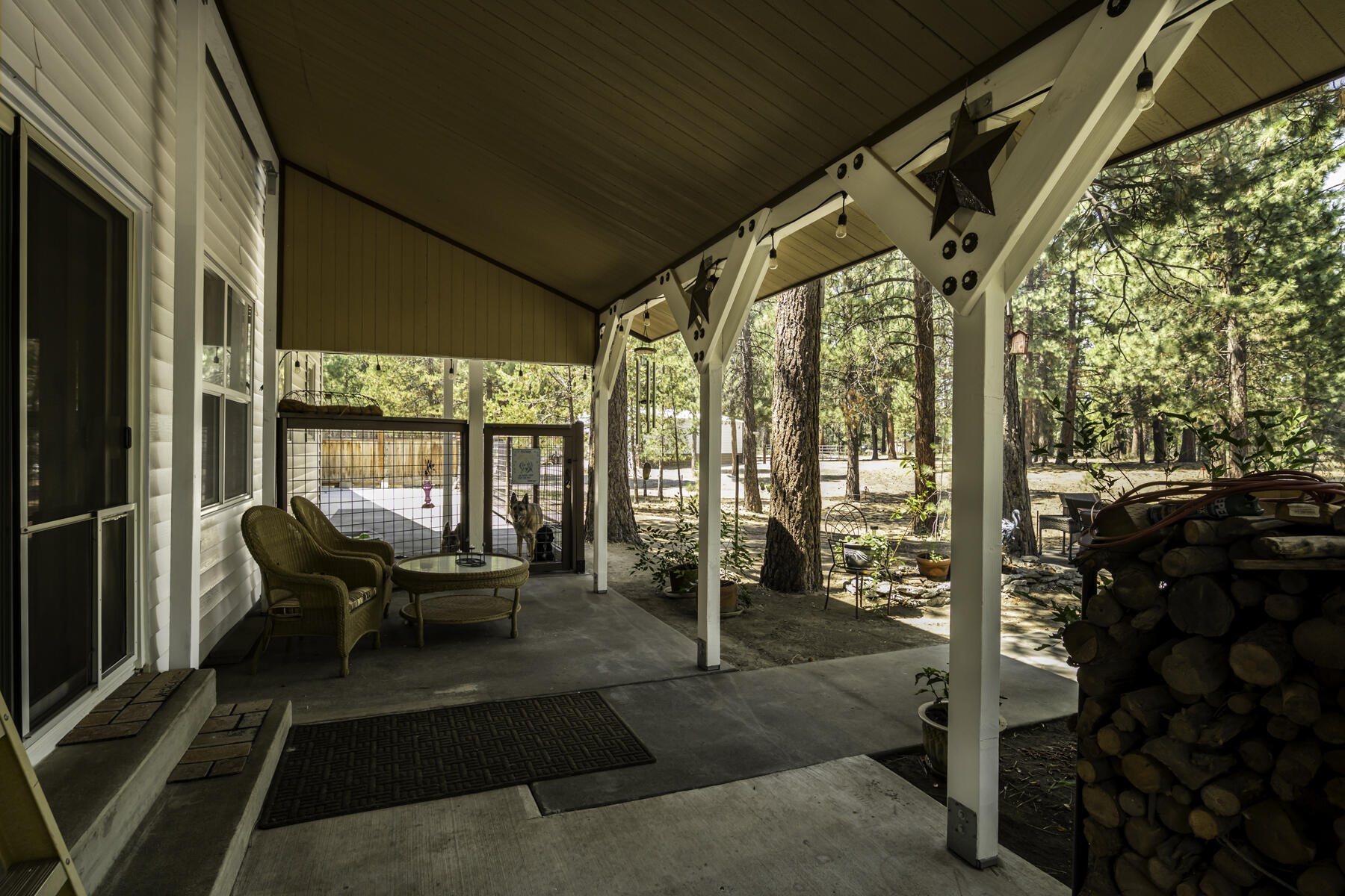 15730 Jackpine Road La Pine, OR 97739 - Photo 30 of 43 a building outdoor space with patio furniture