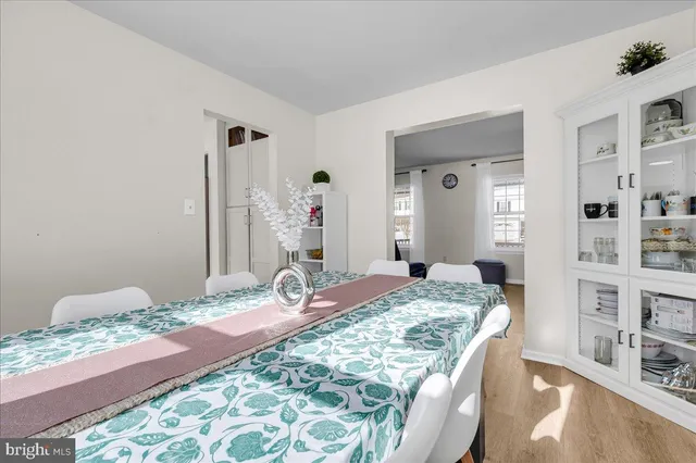 a bedroom with a bed and a cabinets