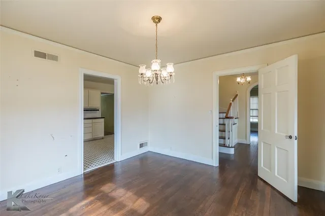 wooden floor in an empty room