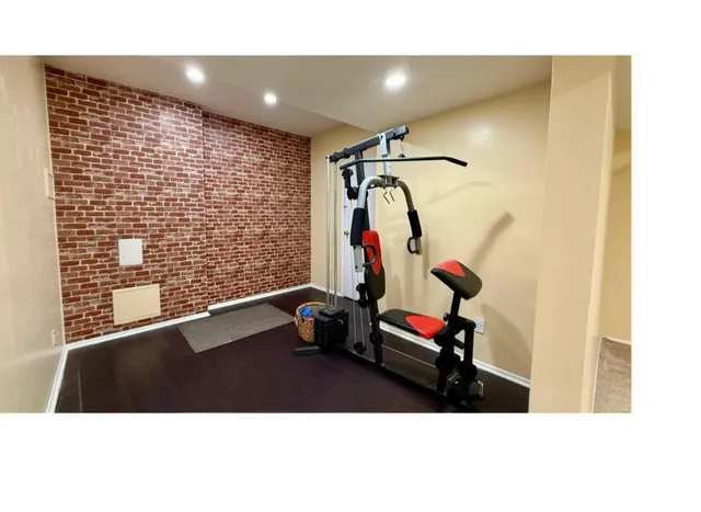 a view of storage and utility room