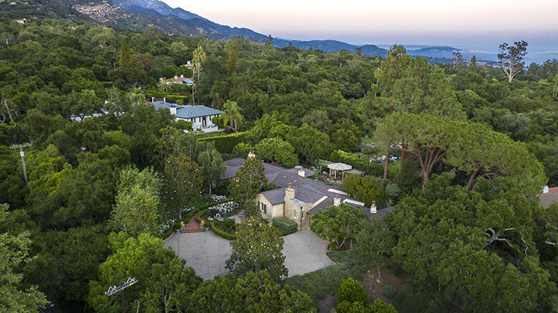 860 Ashley Road Montecito, CA 93108 - Photo 34 of 34 33-860 AshleyRd_34-Aerial