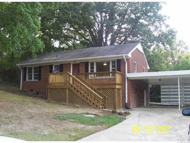 4305 James Road Raleigh, NC 27616 - Photo 1 of 5 front view of a house with a porch