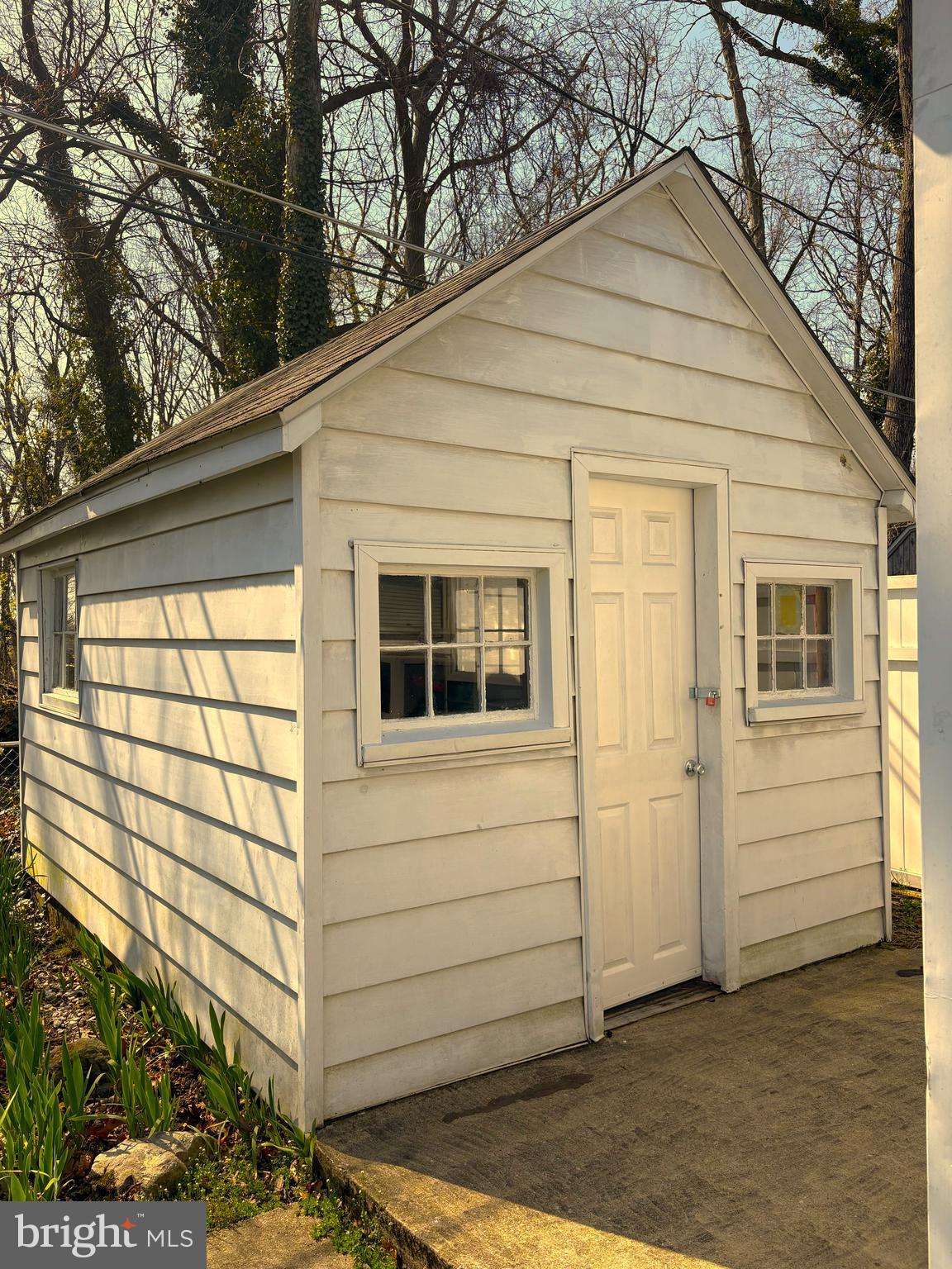 115 Compass Road Baltimore, MD 21220 - Photo 4 of 14 Shed with workbench and electricity