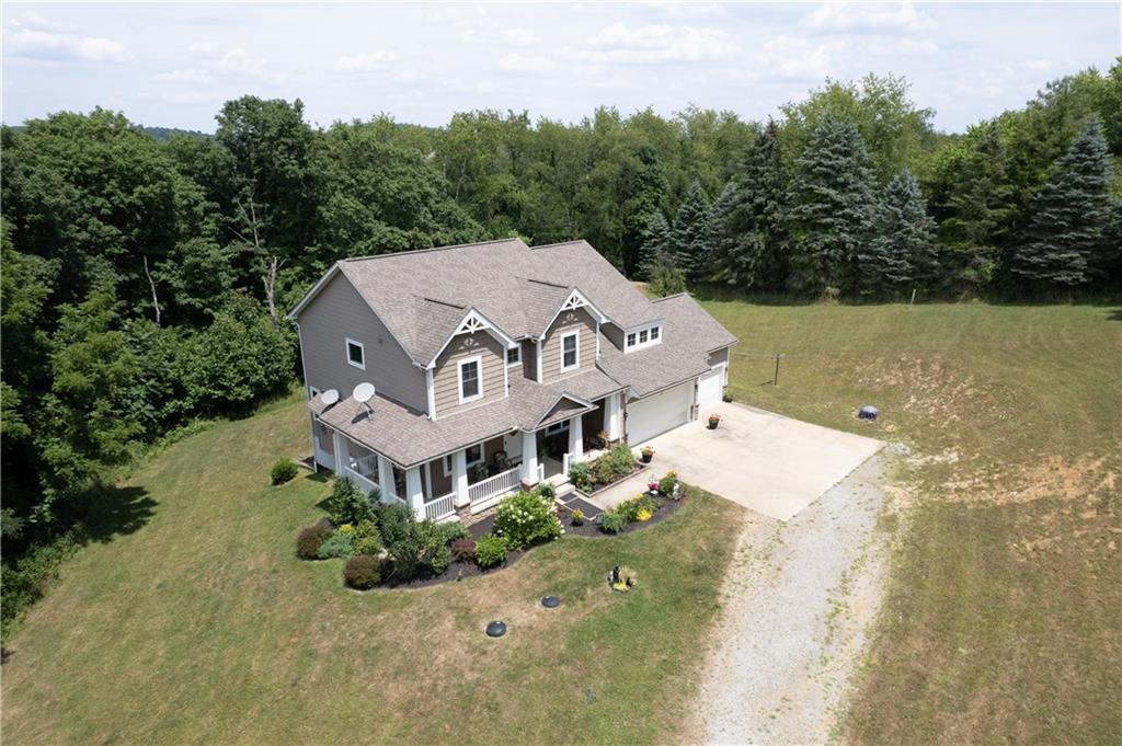 242 Kings Road Washington, PA 15301 - Photo 3 of 42 an aerial view of a house with a yard