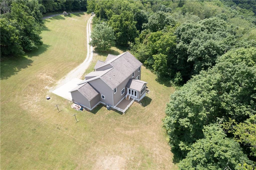 242 Kings Road Washington, PA 15301 - Photo 37 of 42 an aerial view of a house with yard and swimming pool