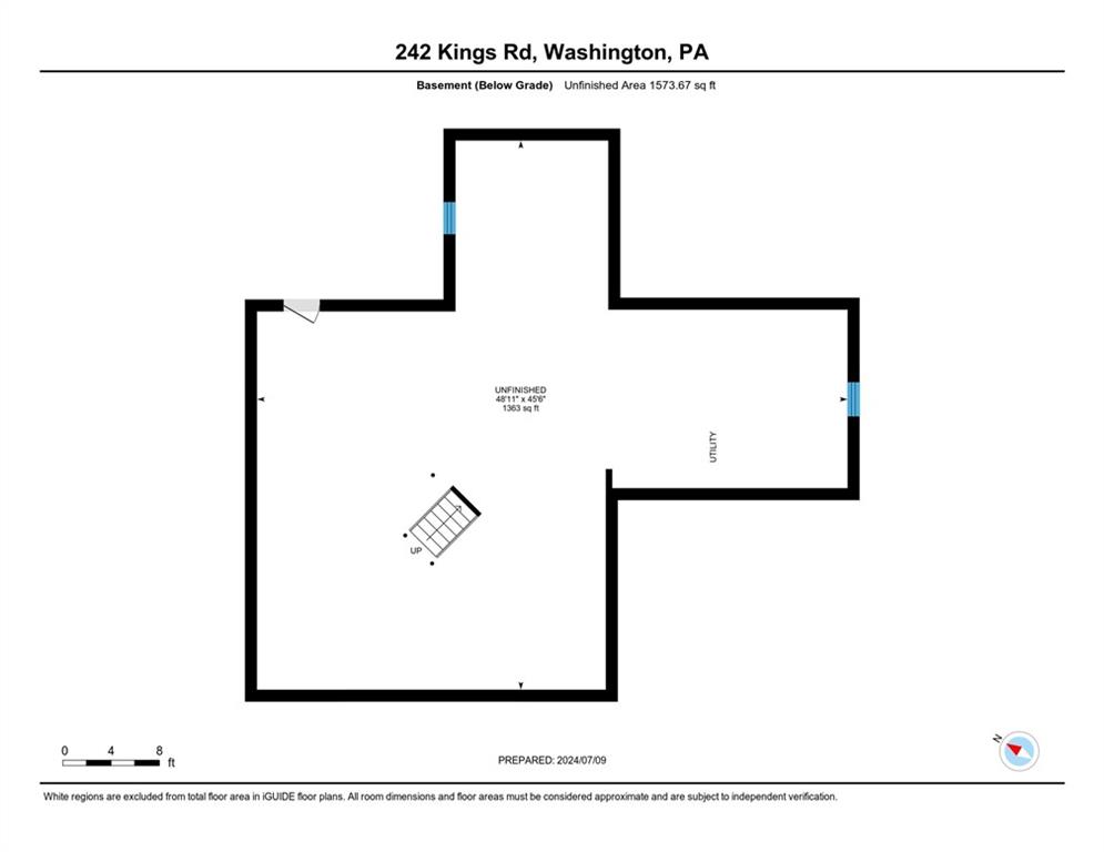 242 Kings Road Washington, PA 15301 - Photo 42 of 42 a picture of a room with a floor