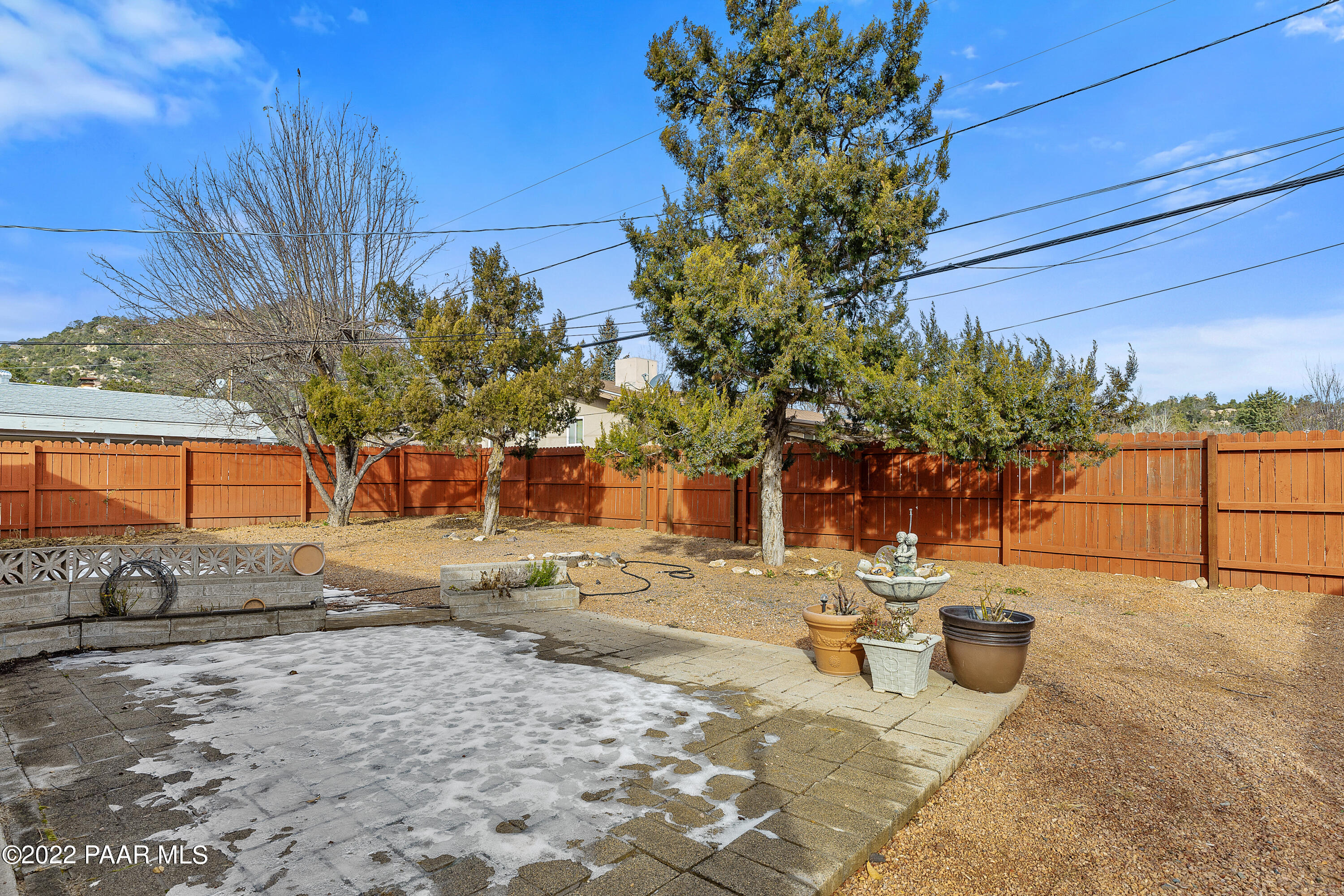1828 Meadowbrook Road Prescott, AZ 86303 - Photo 14 of 23 FENCED BACKYARD