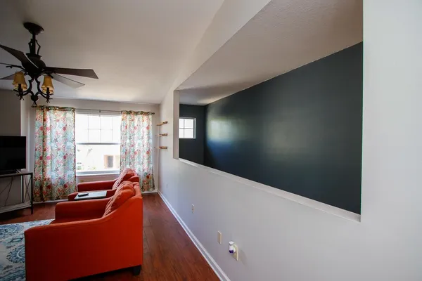 a view of entryway with stairs