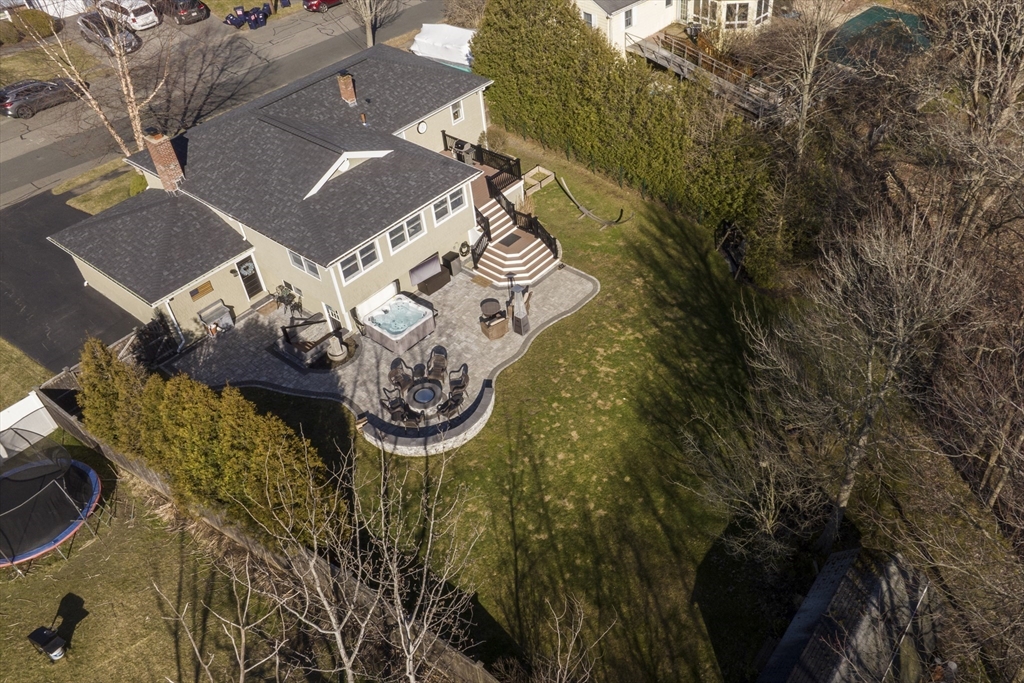 36 Taft Avenue Beverly, MA 01915 - Photo 28 of 36 an aerial view of a house with a yard