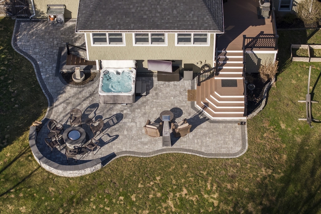 36 Taft Avenue Beverly, MA 01915 - Photo 30 of 36 an aerial view of a house with garden