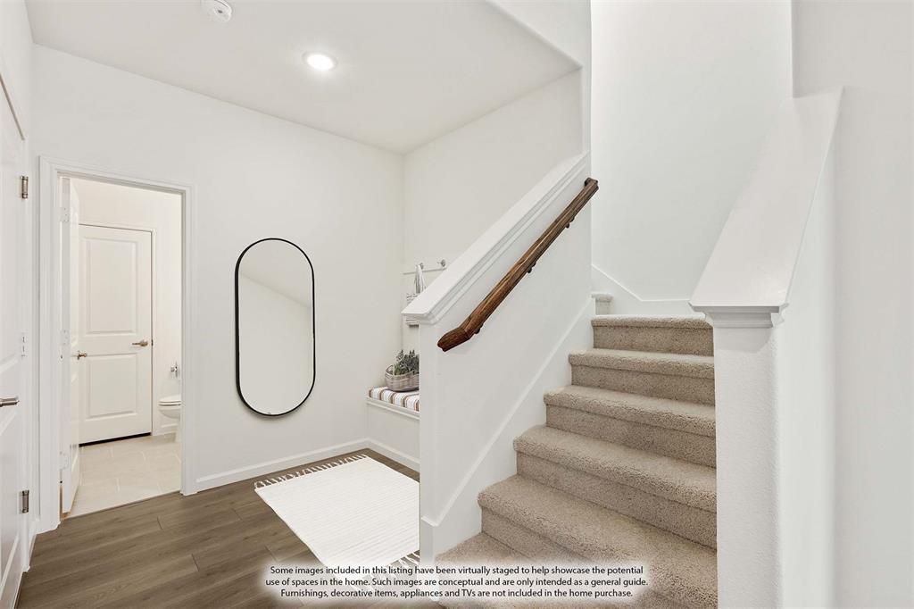 4541 Norcross Lane Crowley, TX 76036 - Photo 12 of 20 a view of a room with staircase