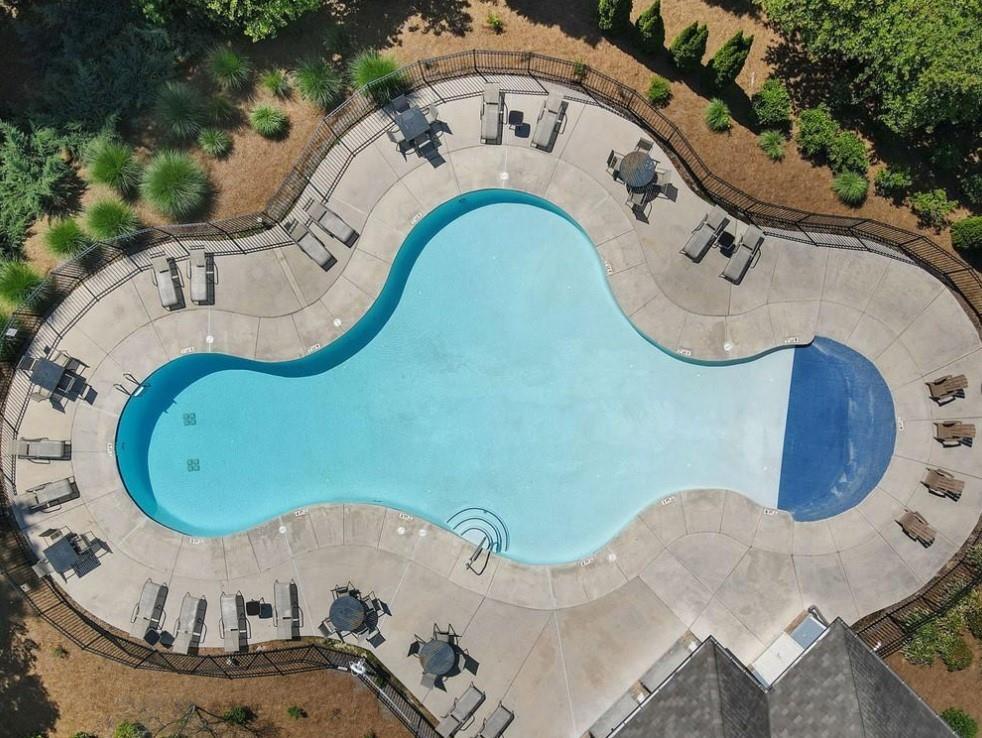 2779 Morgan Spring Trail Buford, GA 30519 - Photo 46 of 64 an aerial view of a swimming pool