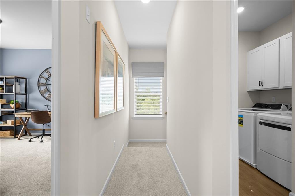 132 Andros Loop Dalton, GA 30721 - Photo 30 of 40 a view of a kitchen from the hallway