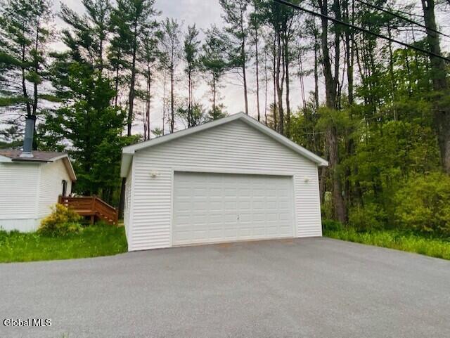122 New Turnpike Road Fort Plain, NY 13339 - Photo 26 of 28 Two car garage with "she shed"