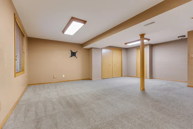 a view of empty room