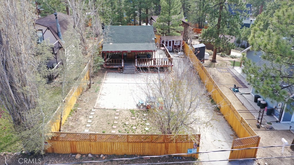 542 Highland Lane Big Bear Lake, CA 92315 - Photo 2 of 8 a view of swimming pool with outdoor seating