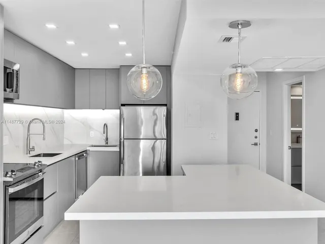 a room with storage and utility