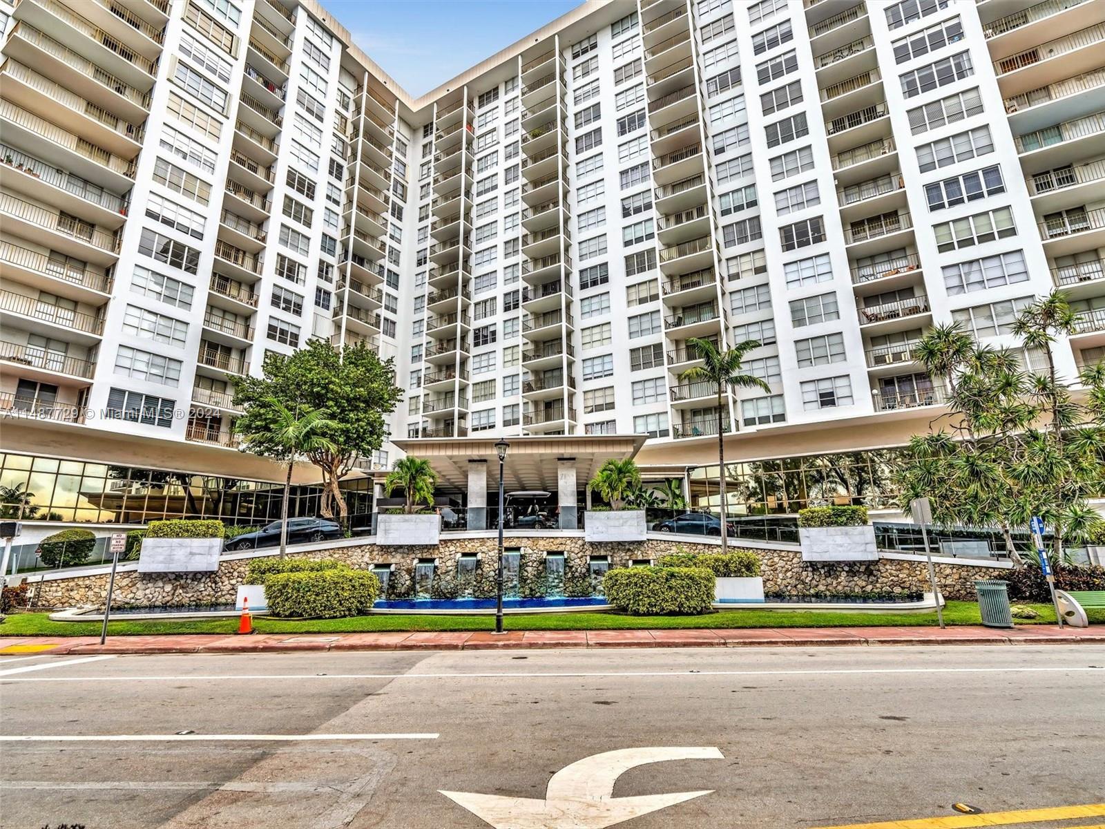 4101 Pine Tree Drive, Unit 621 620 Miami Beach, FL 33140 - Photo 3 of 73 front view of a building with a street