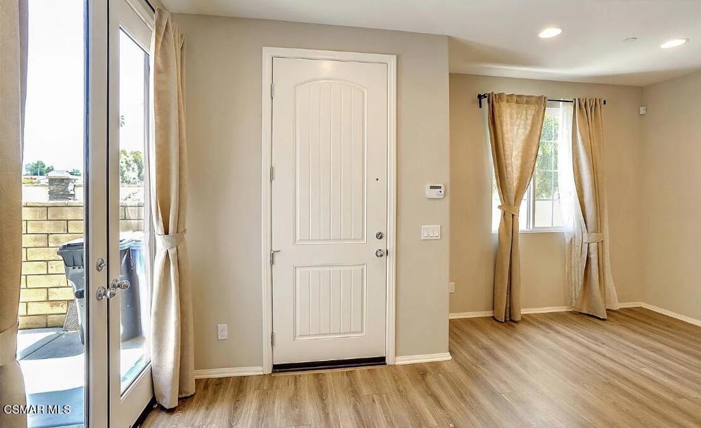 458 Stratus Lane, Unit 5 Simi Valley, CA 93065 - Photo 3 of 13 a view of entryway with wooden floor