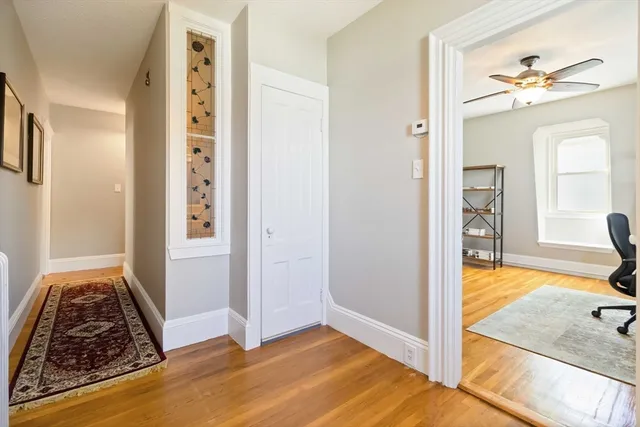 a view of livingroom with hardwood area