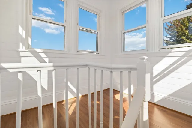 a view of wooden floor