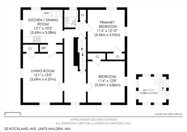 a picture of a book and a bed