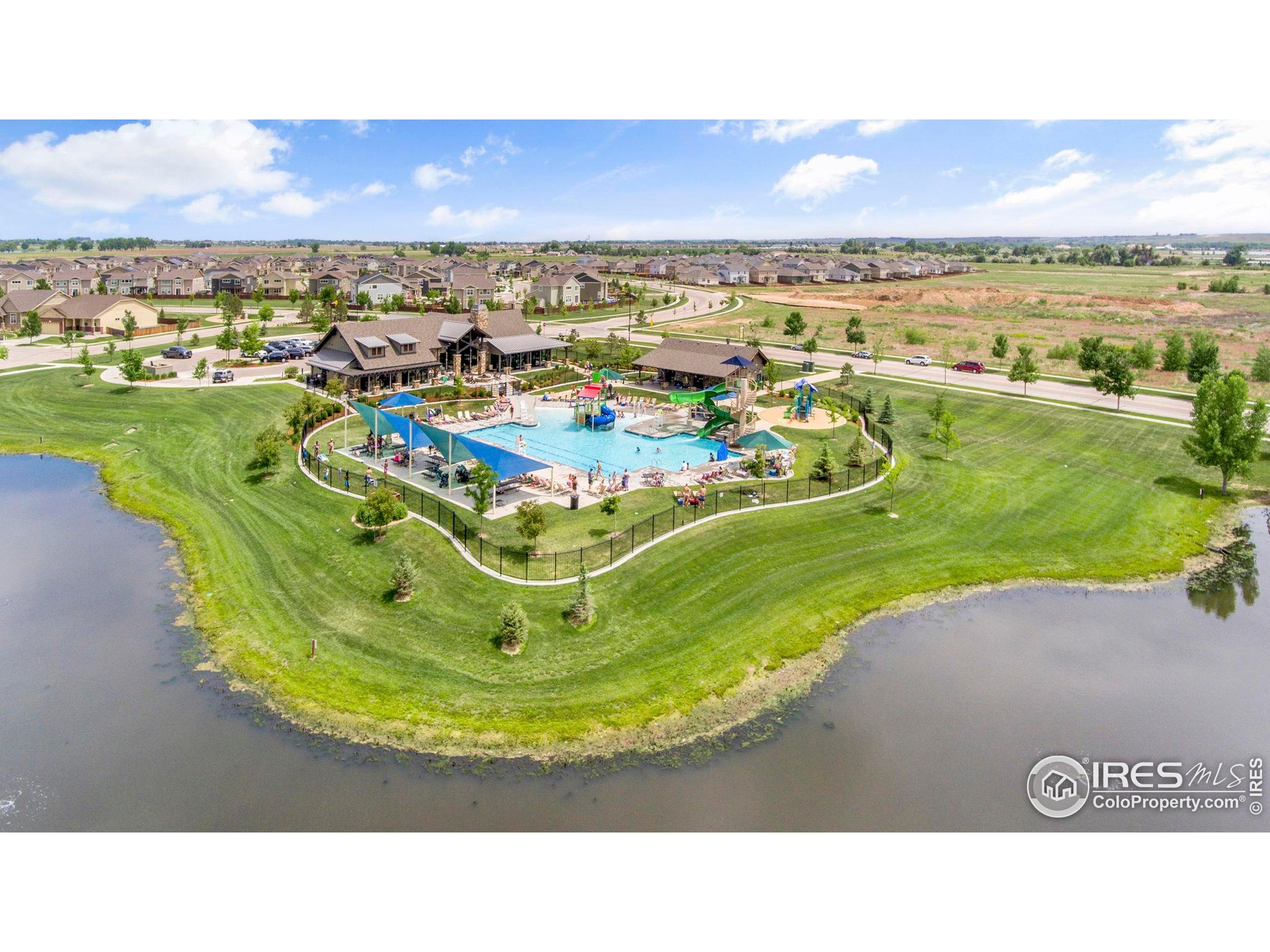 6747 Grainery Road Timnath, CO 80547 - Photo 34 of 42 a aerial view of a house