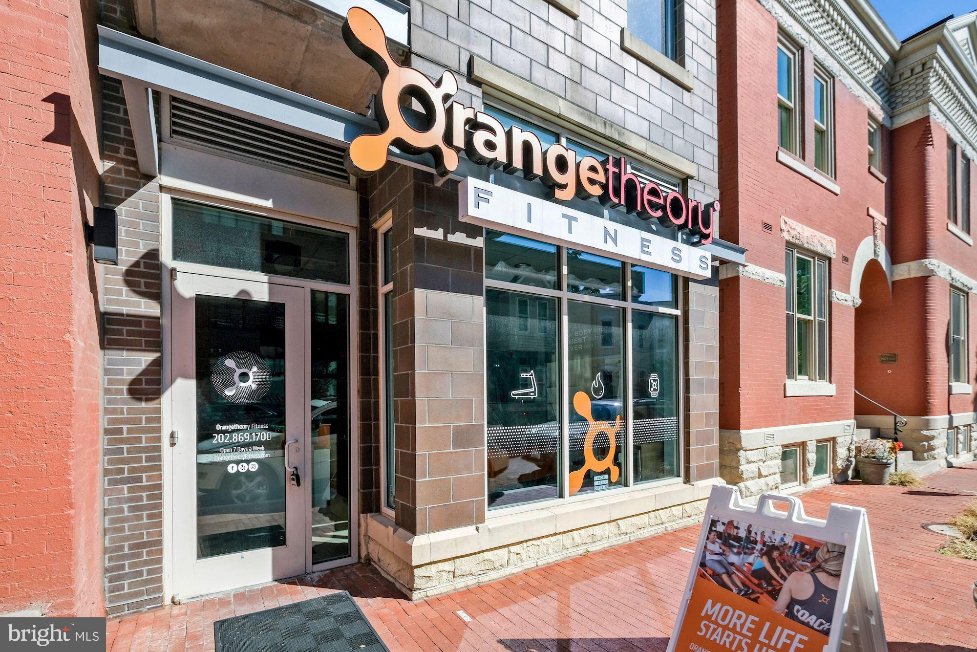 1342 Wallach Place Northwest Washington, DC 20009 - Photo 29 of 36 Orange Theory Fitness At The End Of The Block