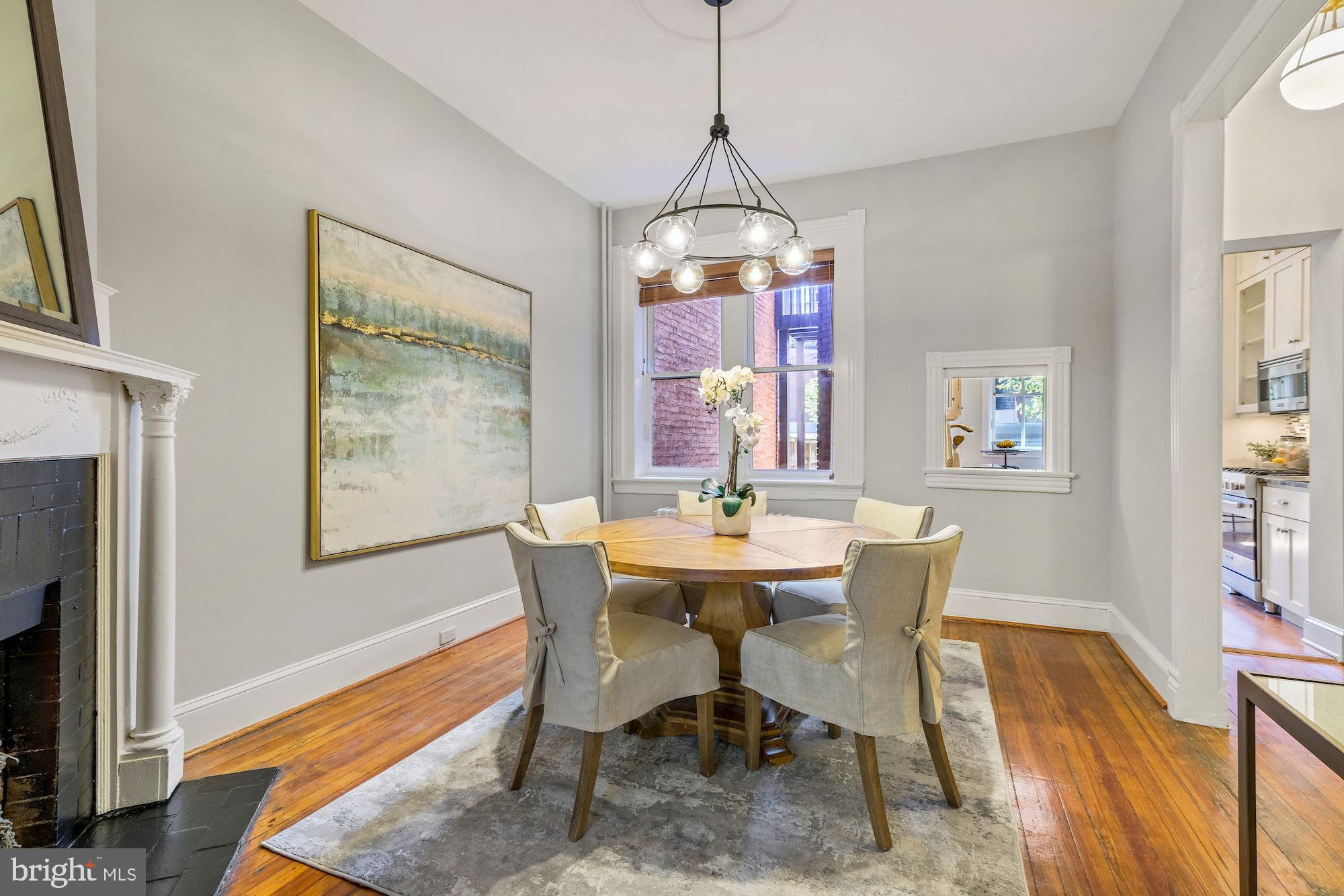 1342 Wallach Place Northwest Washington, DC 20009 - Photo 6 of 36 Dining Room