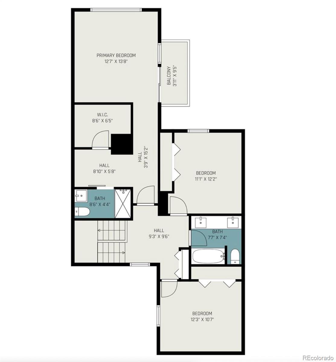 6000 West Mansfield Avenue, Unit 12 Denver, CO 80235 - Photo 40 of 41 a picture of a floor plan