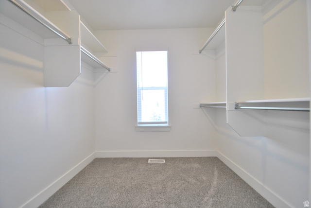 1219 West 1870 South Logan, UT 84321 - Photo 9 of 18 Primary Bedroom Walk in closet with light colored carpet
