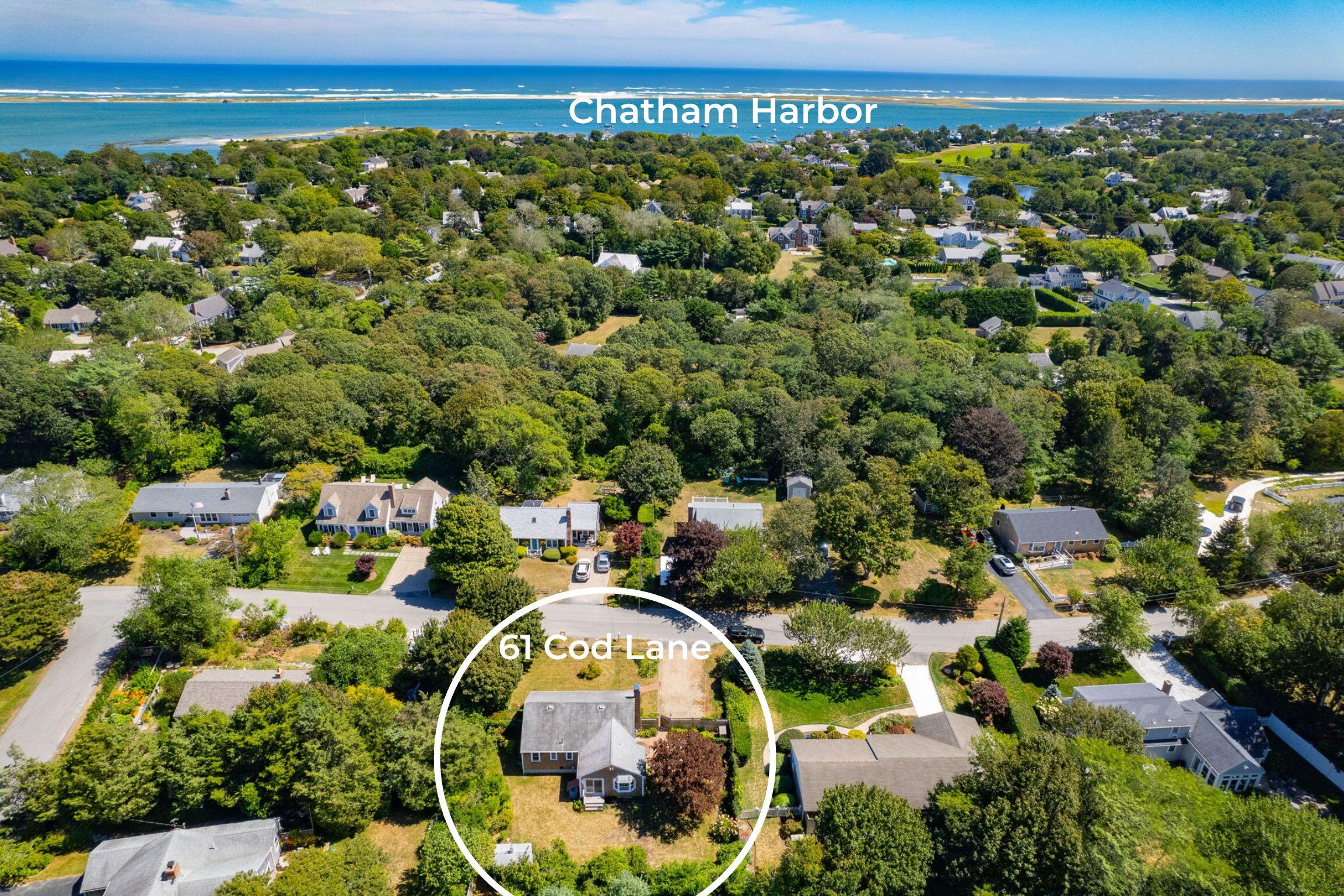 61 Cod Lane Chatham, MA 02633 - Photo 1 of 51 61 Cod Lane Location 2