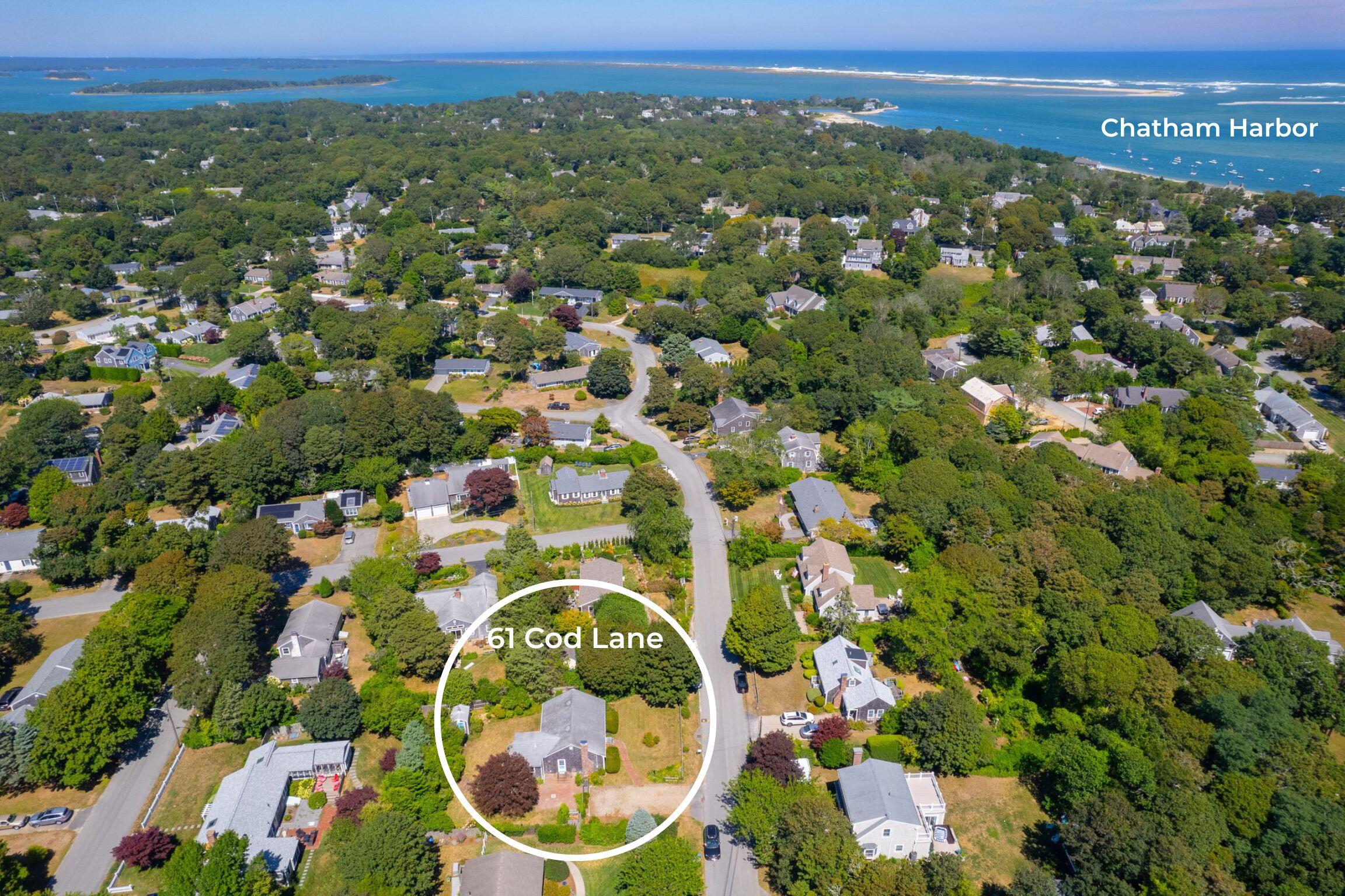 61 Cod Lane Chatham, MA 02633 - Photo 48 of 51 61 Cod Lane Location
