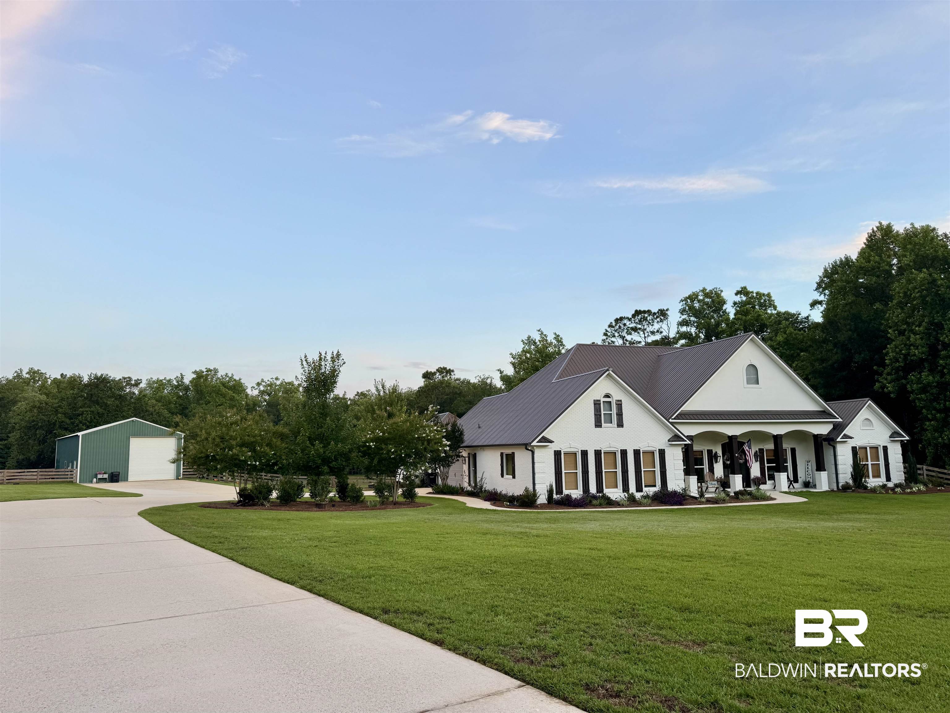 14281 Timber Ridge Drive Loxley, AL 36551 - Photo 47 of 69 This Property Features a Very Long Driveway that takes you Directly to the 2-Car Garage or the Shop - It can also Accommodate Multiple Cars for all of your Family and Friends