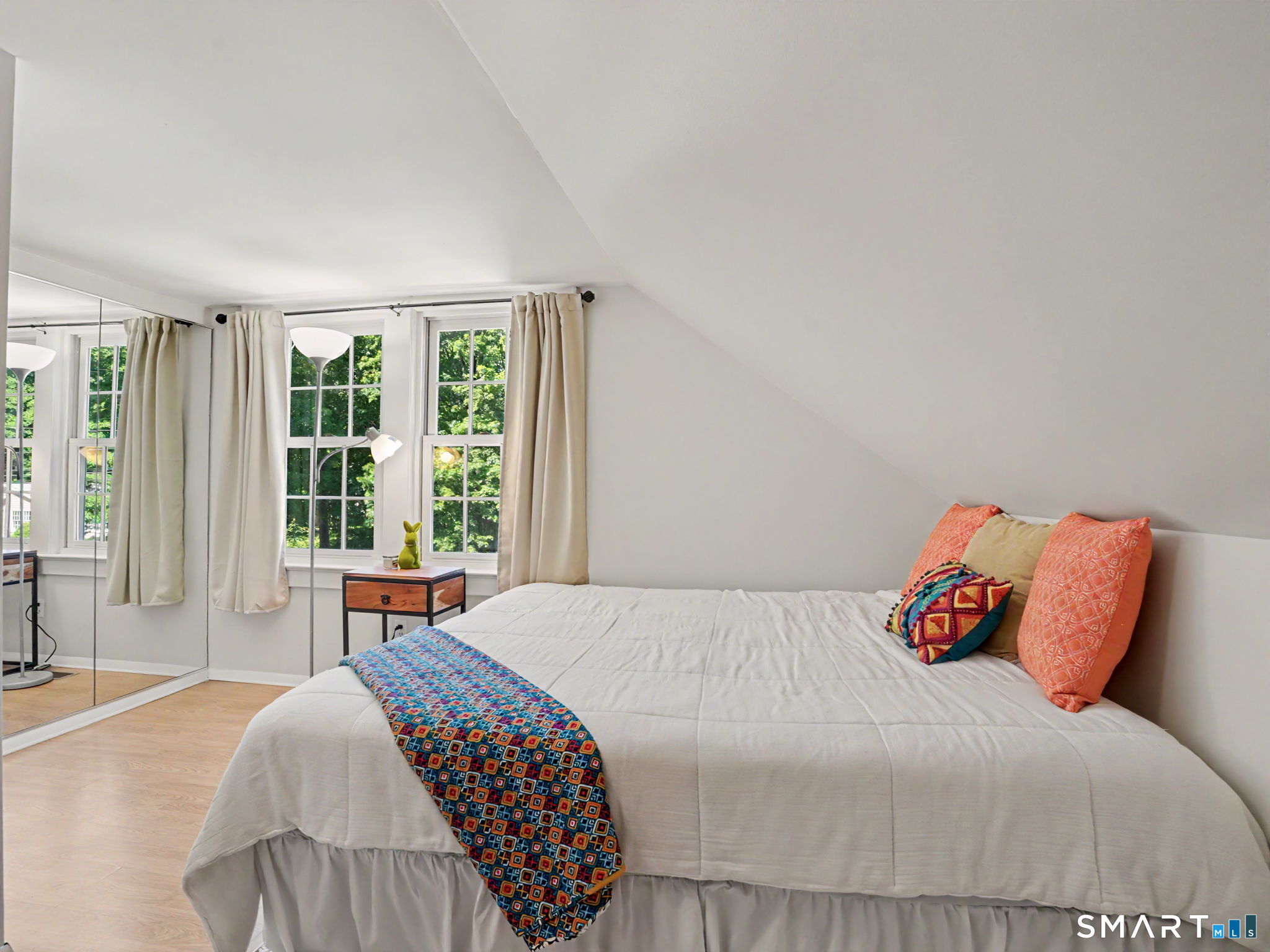 18 Deerfield Road Wilton, CT 06897 - Photo 23 of 40 Bedroom 2 has carpet and a mini ballet corner.