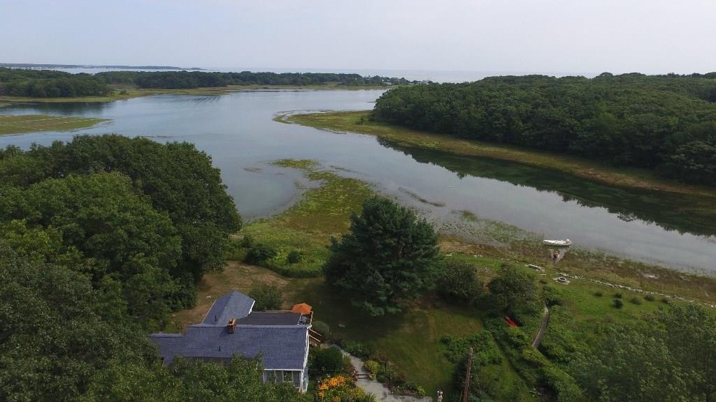 10 R Eel Bridge Lane, Unit R Kennebunkport, ME 04046 - Photo 1 of 30 Breathtaking aerial of the house...