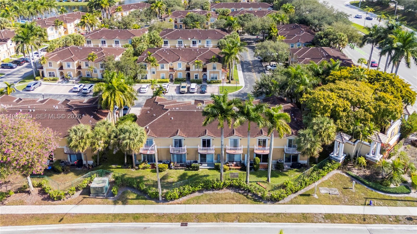 3186 Southwest 129th Terrace, Unit 113 Miramar, FL 33027 - Photo 22 of 29 a view of a city with tall buildings