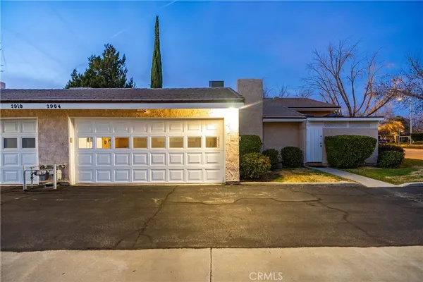aerial view of a house