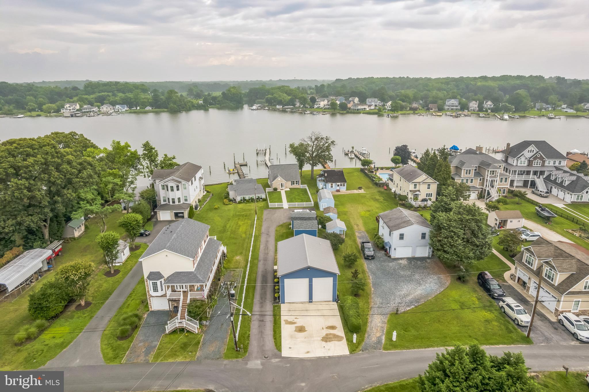 4012 Chestnut Road Baltimore, MD 21220 - Photo 17 of 58 an aerial view of lake residential house with outdoor space and seating