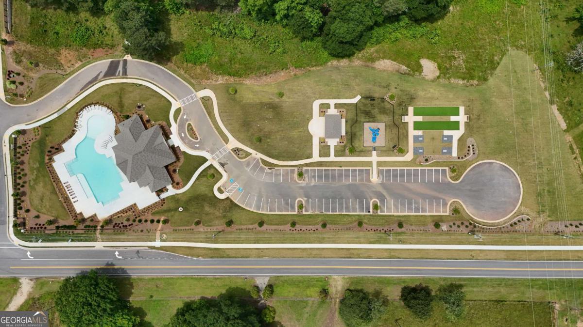 494 Otway Loop Winder, GA 30620 - Photo 13 of 17 an aerial view of a house with swimming pool