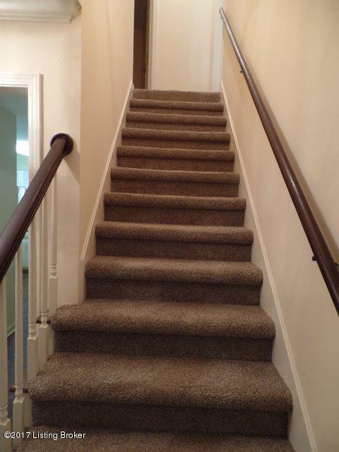707 Farmingham Road Louisville, KY 40243 - Photo 14 of 23 Steps to the 2nd floor with new carpet