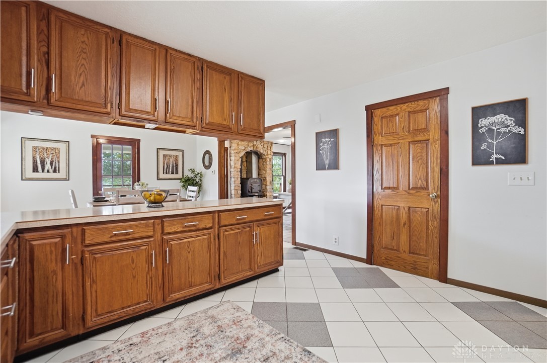 7553 Coffin Station Road Springfield, OH 45502 - Photo 47 of 95 This spacious kitchen features ample cabinetry and a functional layout, perfect for daily living and entertaining.