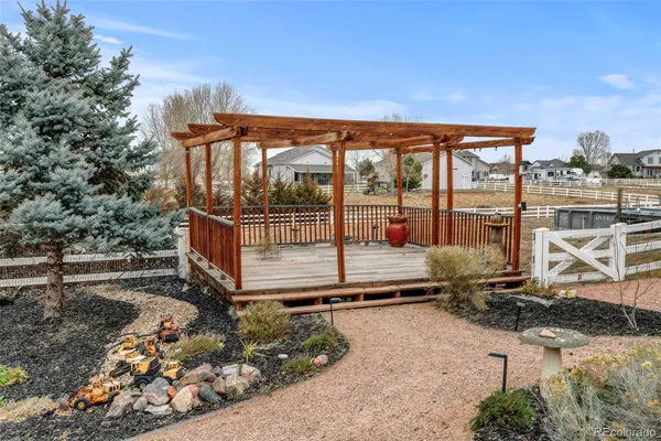 a view of a lake with outdoor space