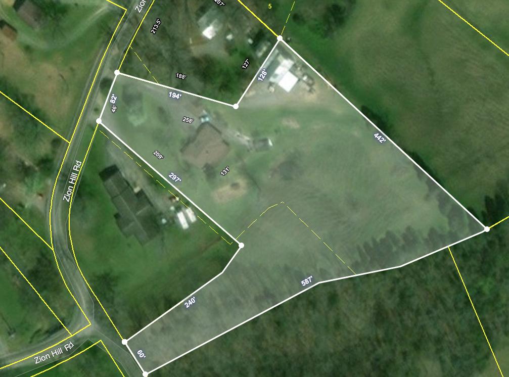 415 Zion Hill Road Sevierville, TN 37876 - Photo 36 of 36 CRS Approx Lot Lines