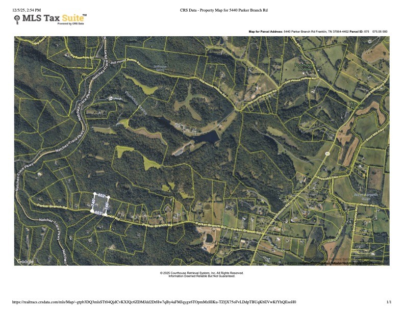 5436 Parker Branch Road Franklin, TN 37064 - Photo 11 of 18 a black and white photo of a yard