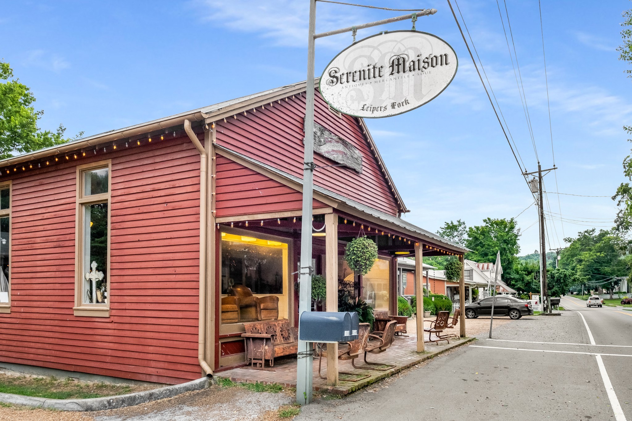 5436 Parker Branch Road Franklin, TN 37064 - Photo 14 of 18 a view of a chairs in a patio