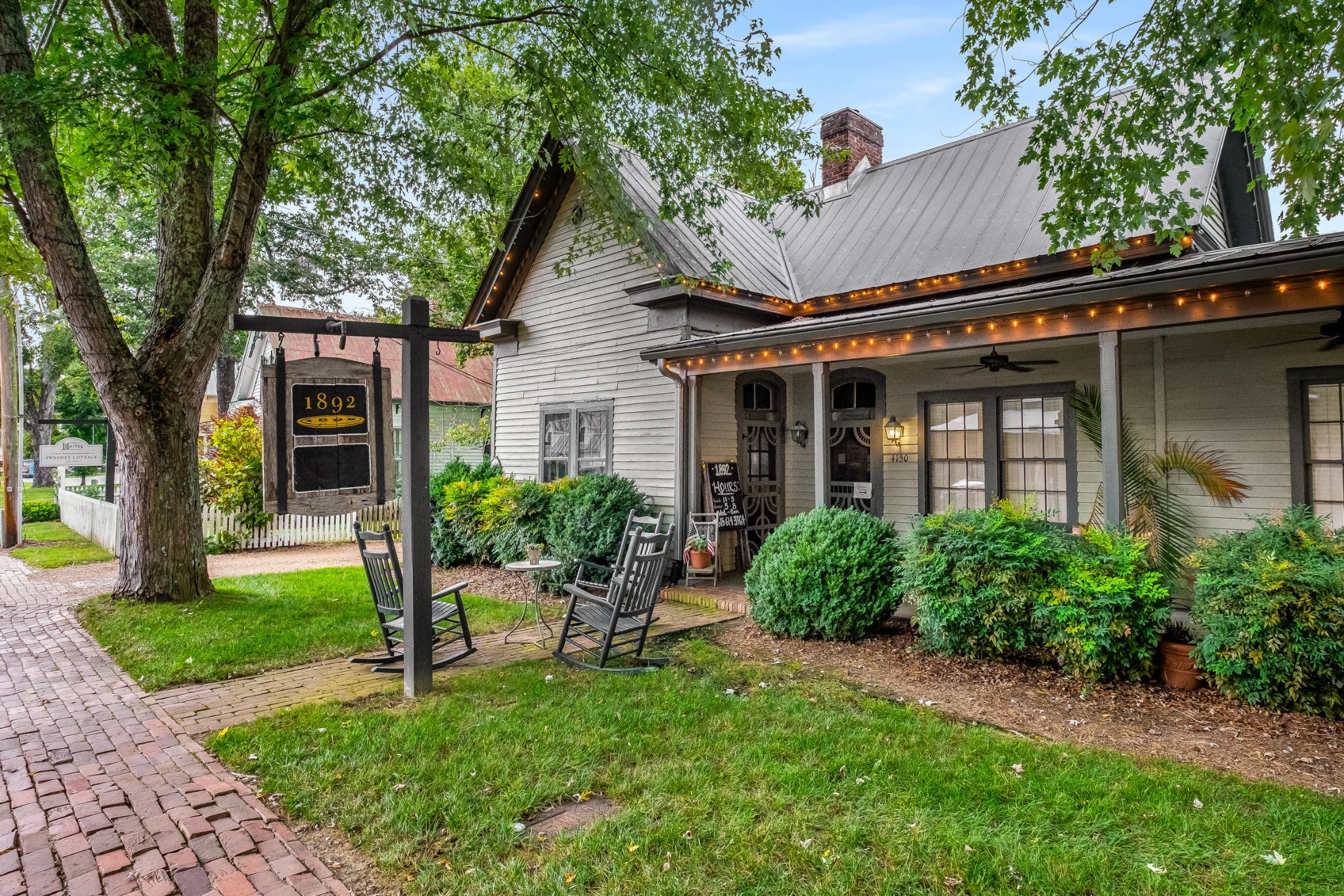 5436 Parker Branch Road Franklin, TN 37064 - Photo 17 of 18 a front view of house with yard and green space